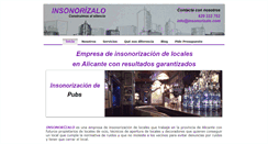 Desktop Screenshot of insonorizalo.com